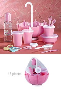 Pink Umbrella Baby Gift Set From The Pink Superstore!