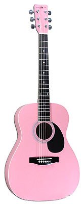 Jay Jr Pink Acoustic Guitar From The Pink Superstore