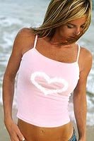 Binka Girl Fitted Heart Flawless Cami From The Pink Superstore