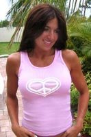 Binka Girl Peace & Love Tank Top From The Pink Superstore